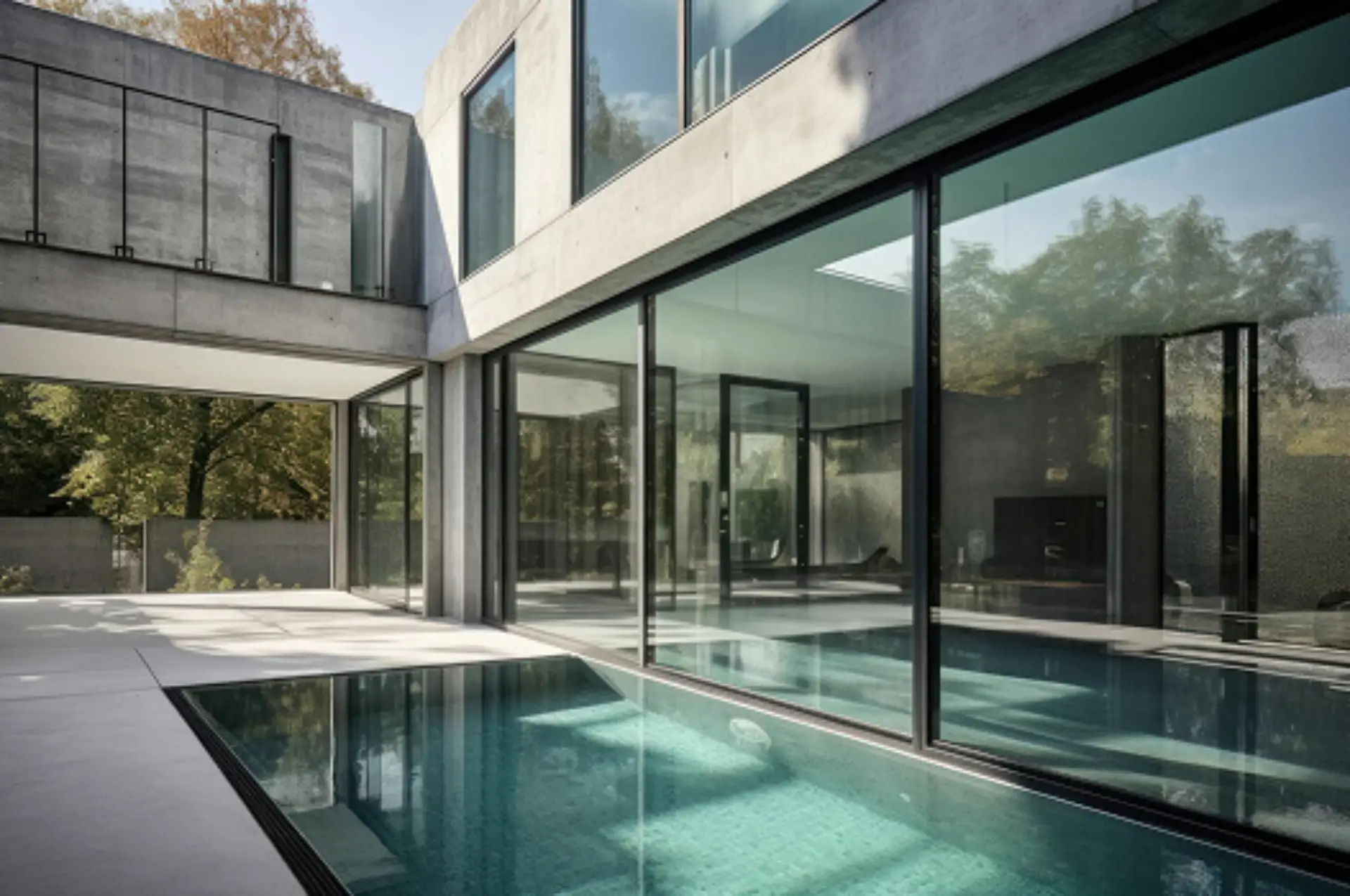 Modern building with large glass windows Carlow