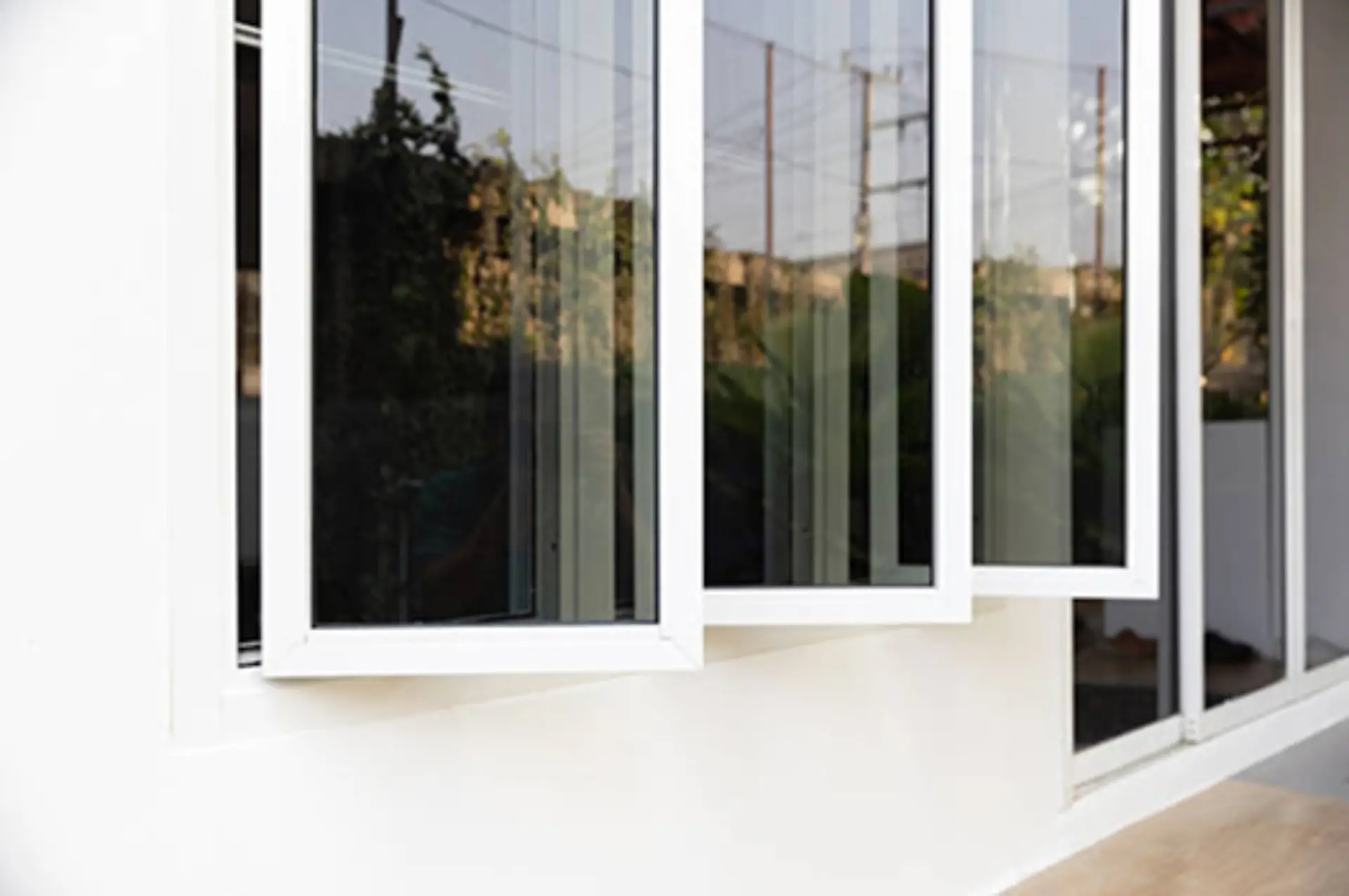 White house with modern windows Carlow